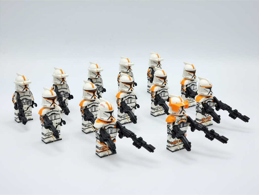 Star Wars Phase 1 Commander Cody 212th Clone Troopers Specialists Custom Minifigures Set 13pcs