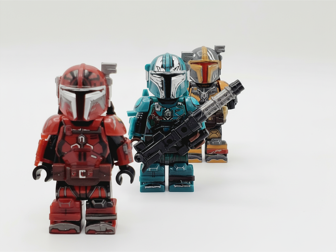 Star Wars Heavy Mandalorians Custom 8 Minifigures Set