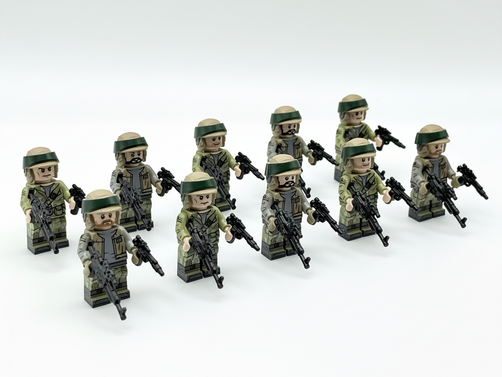 Star Wars Endor Rebel Soldiers Minifigures