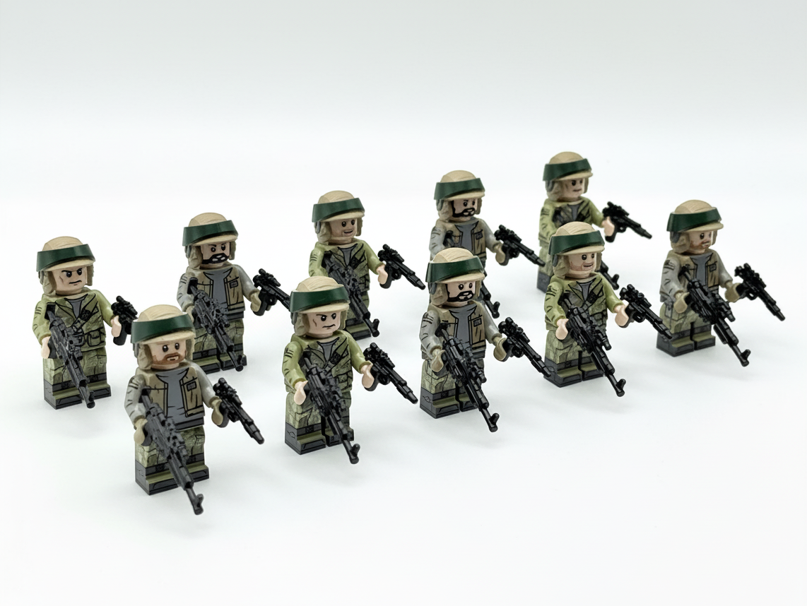 Star Wars Endor Rebel Soldiers Minifigures
