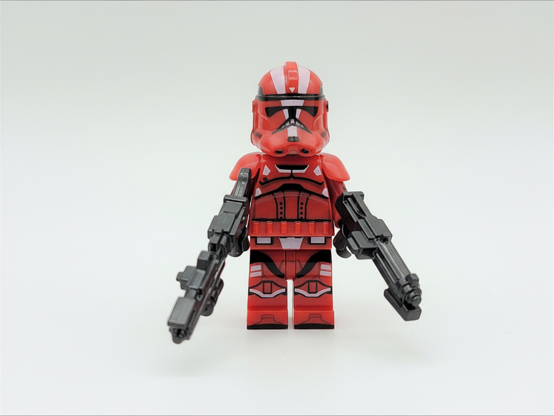 Star Wars Red Mist Armored Clones x10 Minifigures Set