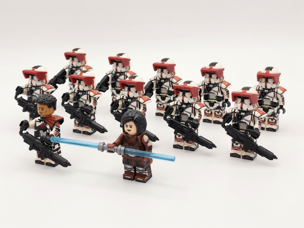 Star Wars: TOR  Havoc Squad Jace Malcom, Satele Shan Custom 12 Minifigures Set
