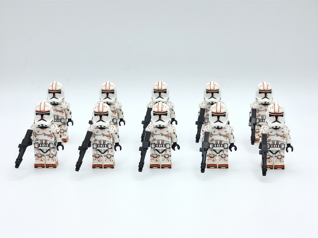Star Wars Phase 2 Desert Clone Troopers Custom Minifigures Set