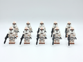 Star Wars Phase 2 Desert Clone Troopers Custom Minifigures Set