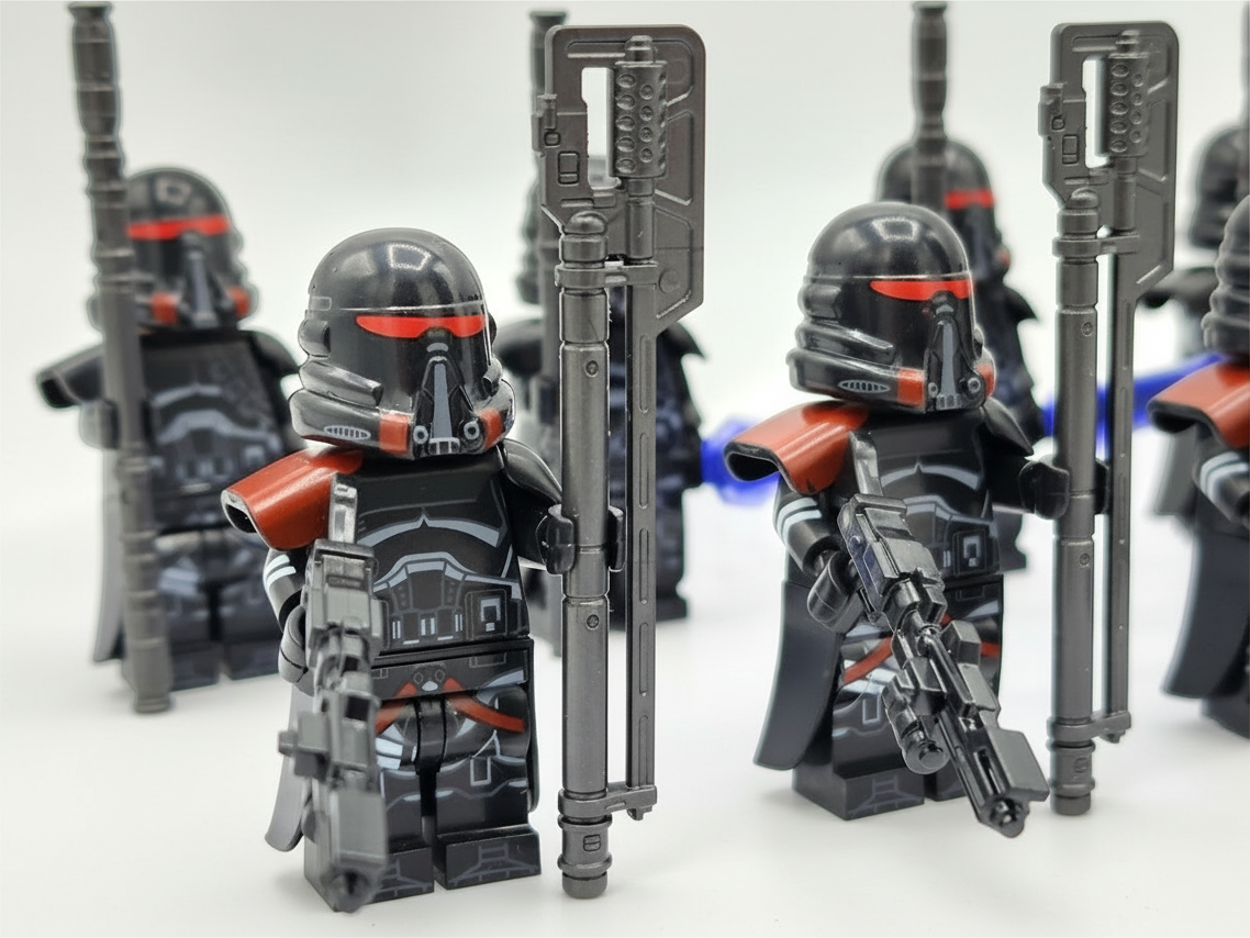 Star Wars  Fallen Order Kal Kestis, Sisters, Purge Troopers Custom 14 Minifigures Set