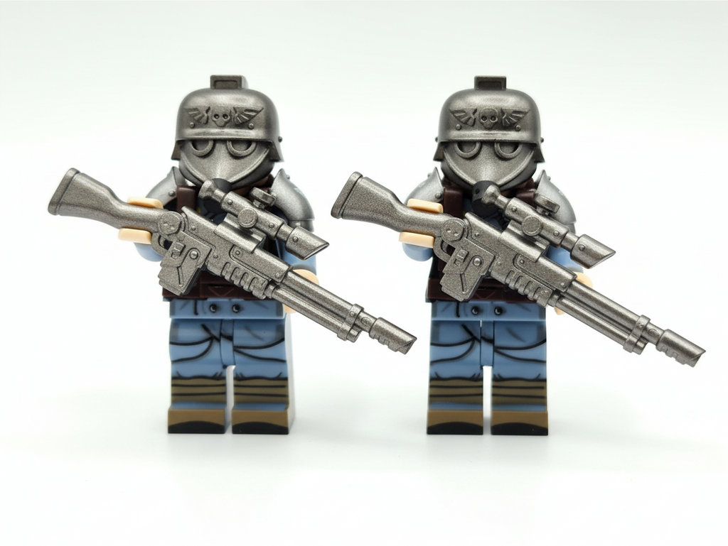Warhammer 40K Death Korps of Krieg Instructor, Sniper, Signal Corps and Weapon Specialists 10 Minifigures Set