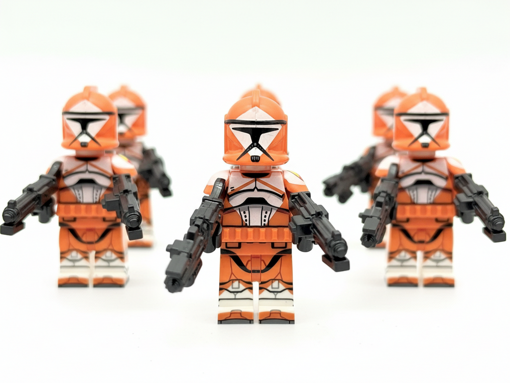 Star Wars Phase 1 Bomb Squad Clone Trooper Custom Minifigures