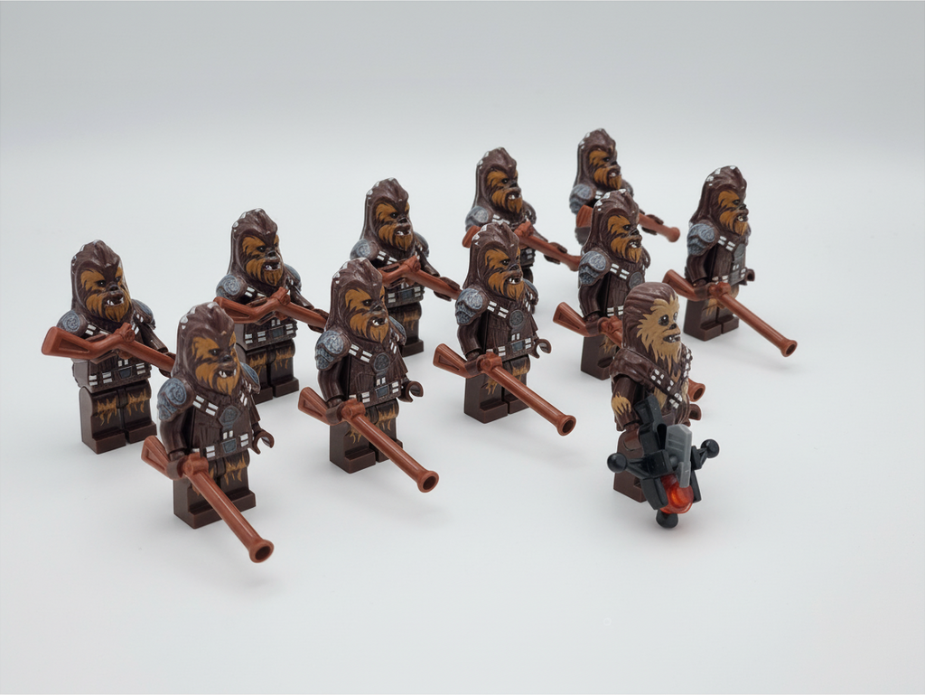Star Wars Chewbacca & Friends Wookie Army 11 Minifigures Set