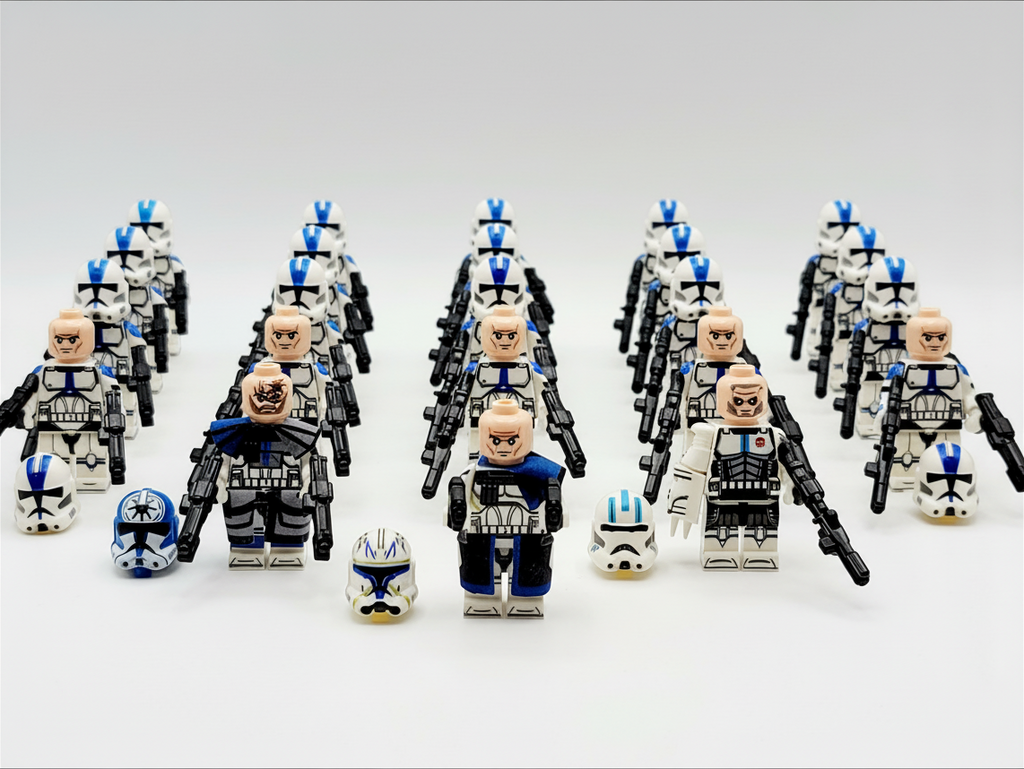 Star Wars 501st Captain Rex Jesse Echo Clone Troopers Army Set 23pcs Minifigures Set