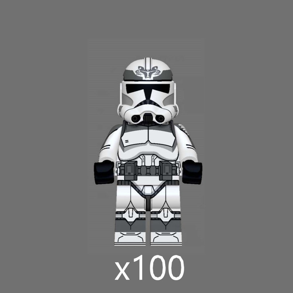 Star Wars Wolfpack Clone Troopers Bulk Army Set 100pcs