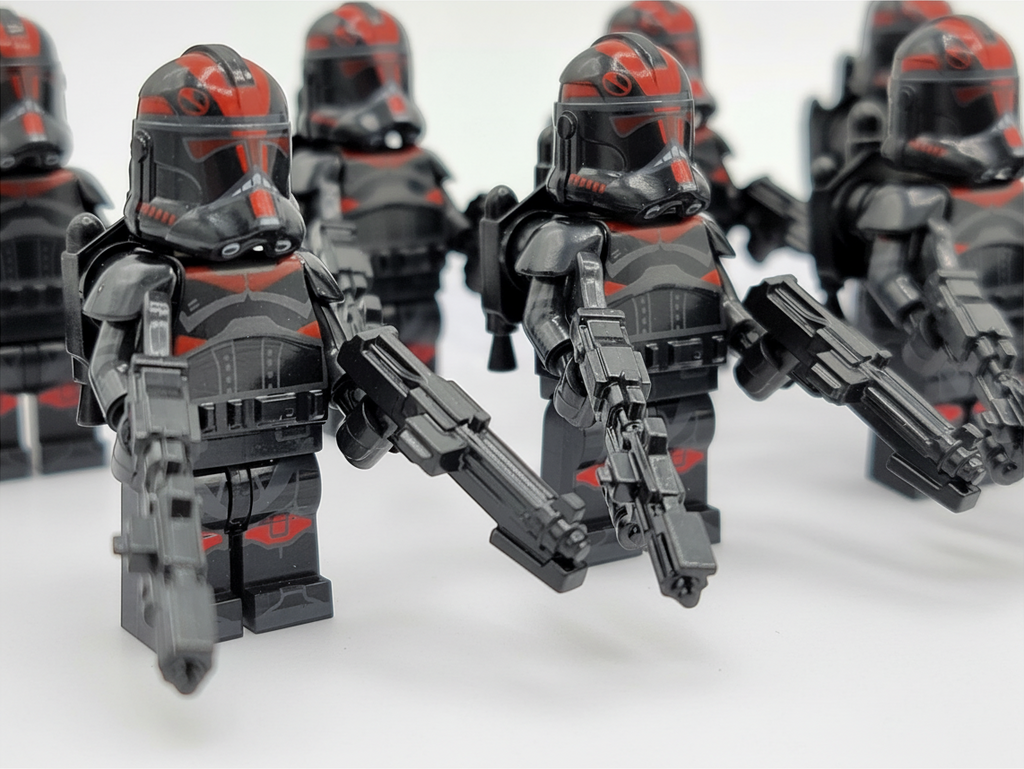 Star Wars Custom Inferno Clones Minifigures Set