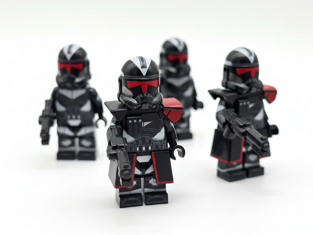 Star Wars Shadow Clone Troopers Minifigures Set