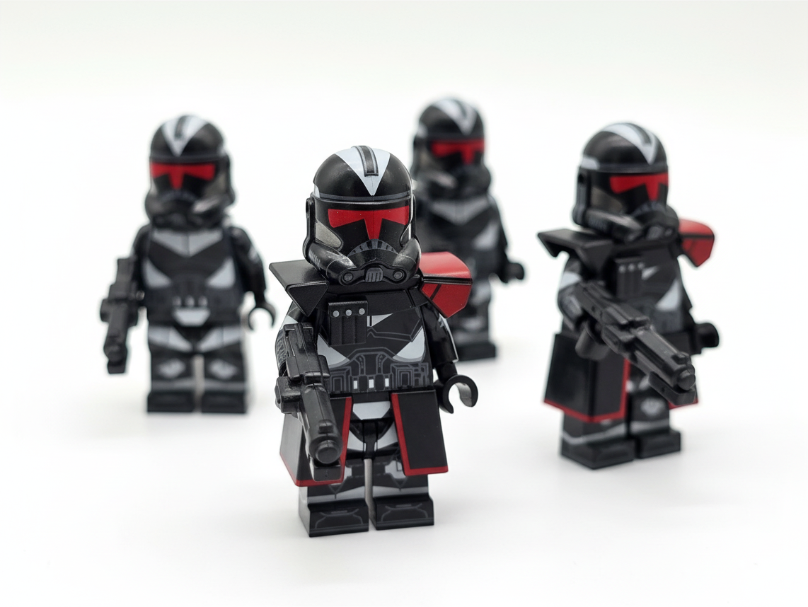 Star Wars Shadow Clone Troopers Minifigures Set