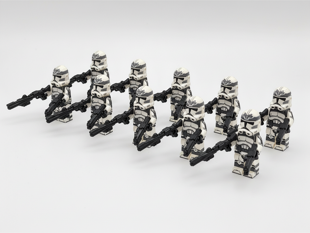 Star Wars Wolfpack Clone Troopers New 2022 Model Minifigures Set
