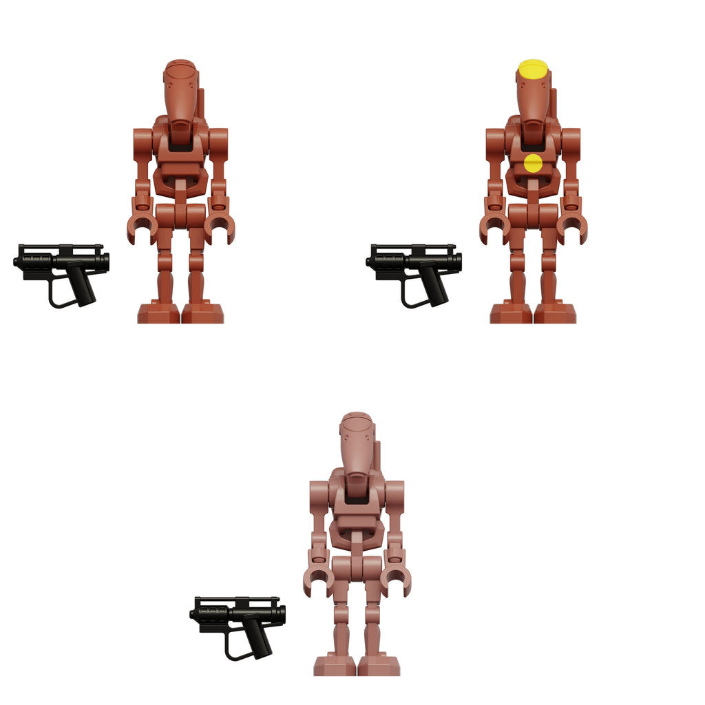Star Wars B1 Battle Droid with Rotating Arms and Movable Legs Custom Clanker Minifigures 2