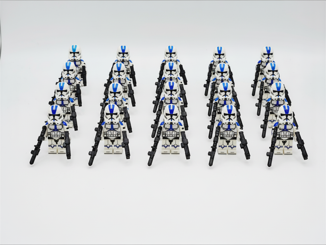 Star Wars 501st Captain Rex Jesse Echo Clone Troopers Army Set 23pcs Minifigures Set