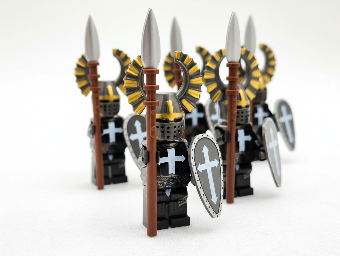 Knights Hospitallers Heavy Spears 10pcs Set XH