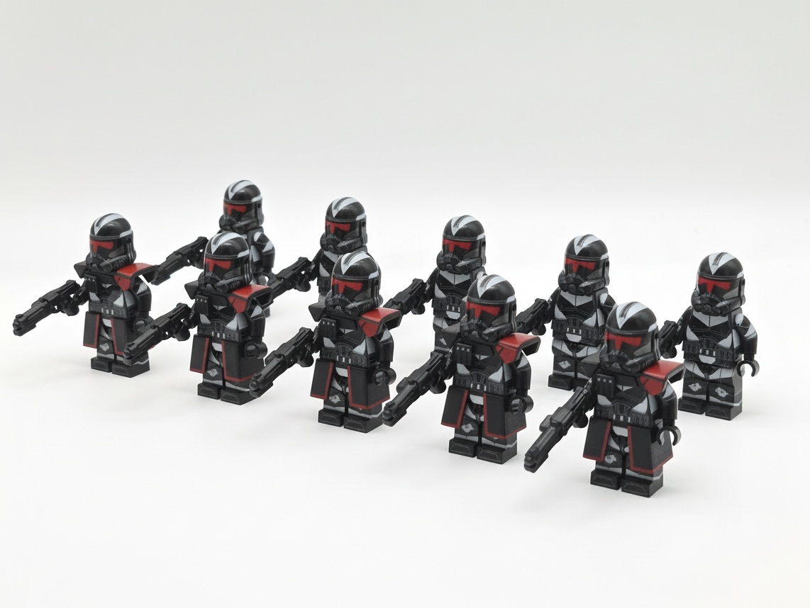 Star Wars Shadow Clone Troopers Minifigures Set