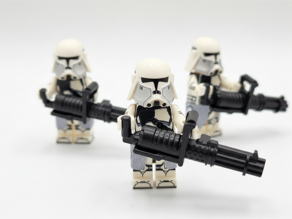 Star Wars Phase 2 Heavy Clone Troopers Custom Minifigures Set