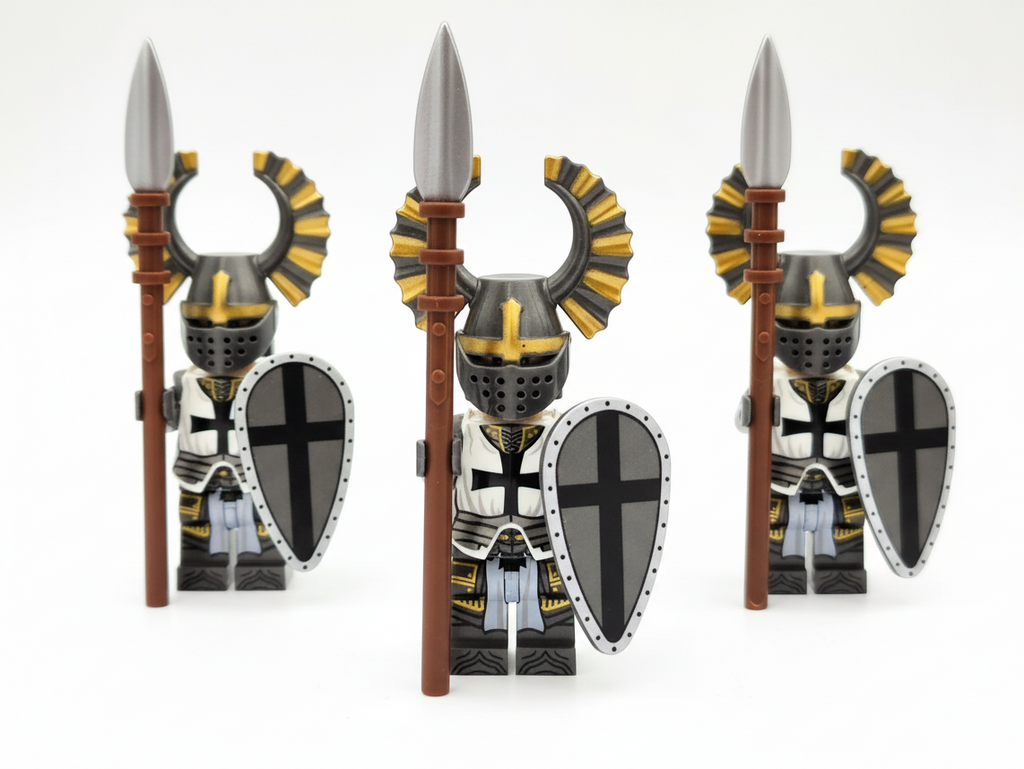 Teutonic Knights Heavy Spears 10pcs Set XH
