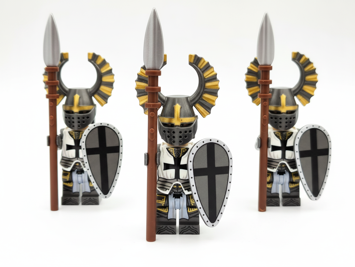 Teutonic Knights Heavy Spears 10pcs Set XH