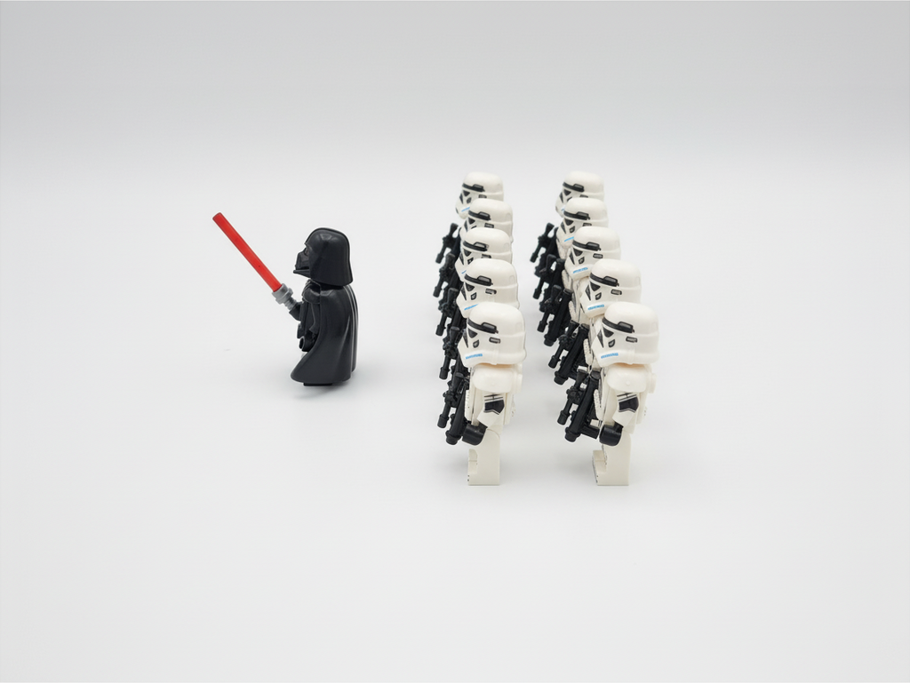 Star Wars Darth Vader Stormtrooper Empire Army 11 Minifigures Set
