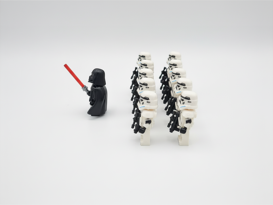Star Wars Darth Vader Stormtrooper Empire Army 11 Minifigures Set