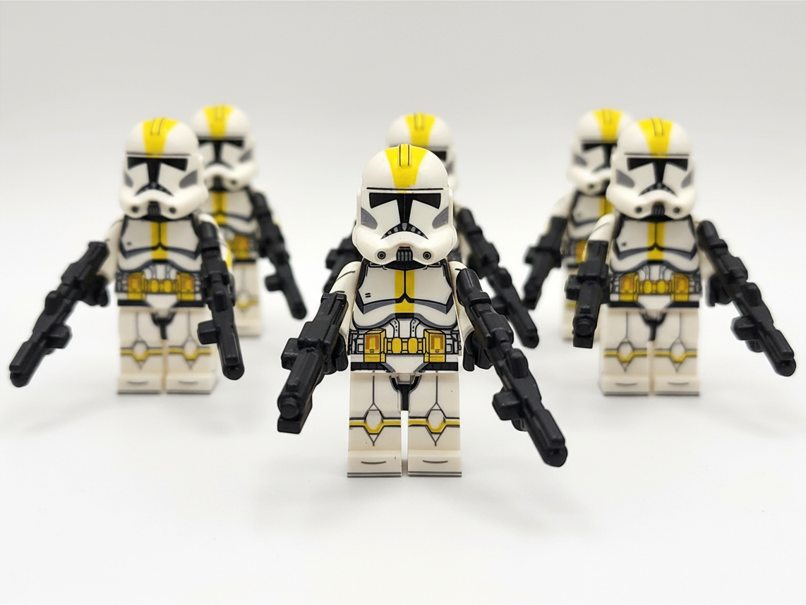 Star Wars 327th Clone Troopers Custom Minifigures Set