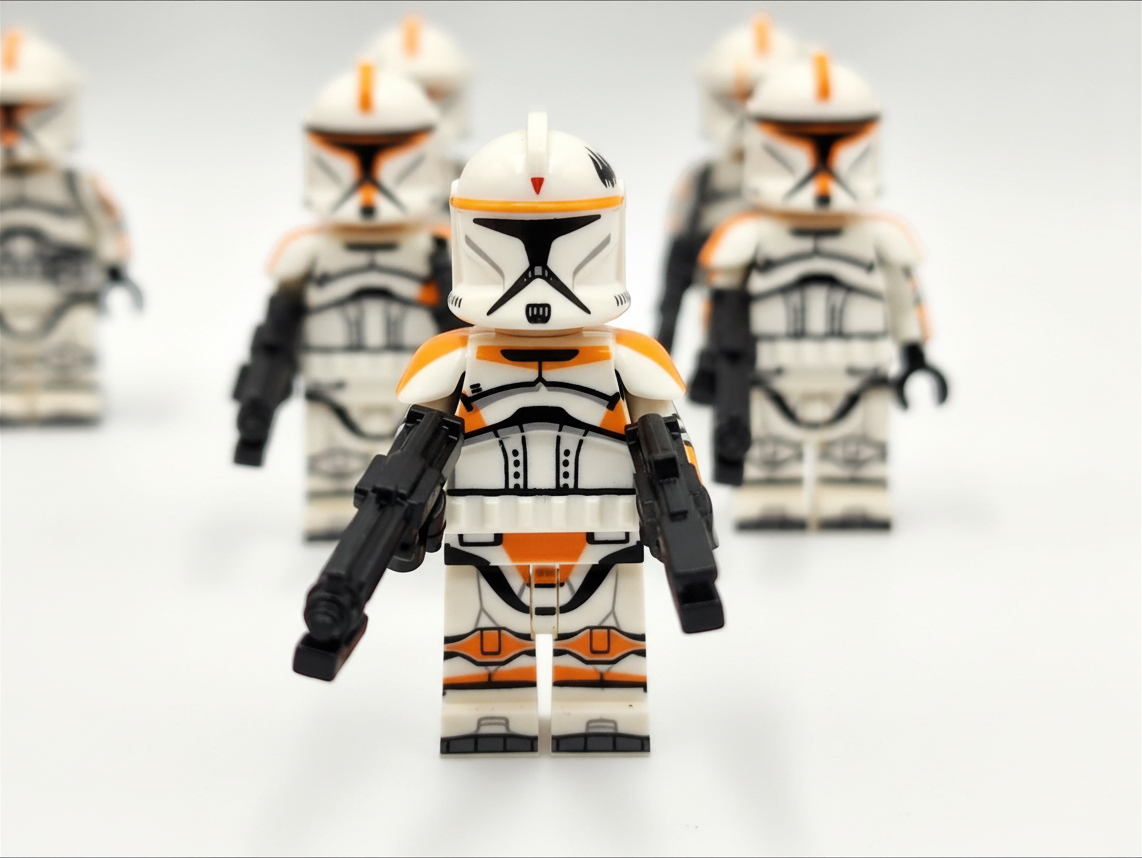 Star Wars Phase 1 Commander Cody 212th Clone Troopers Specialists Custom Minifigures Set 13pcs