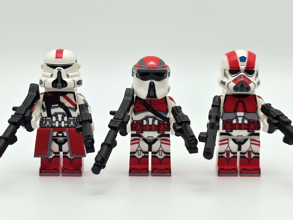 Star Wars Coruscant Guards Assortment Custom Minifigures Assortment Set 9pcs