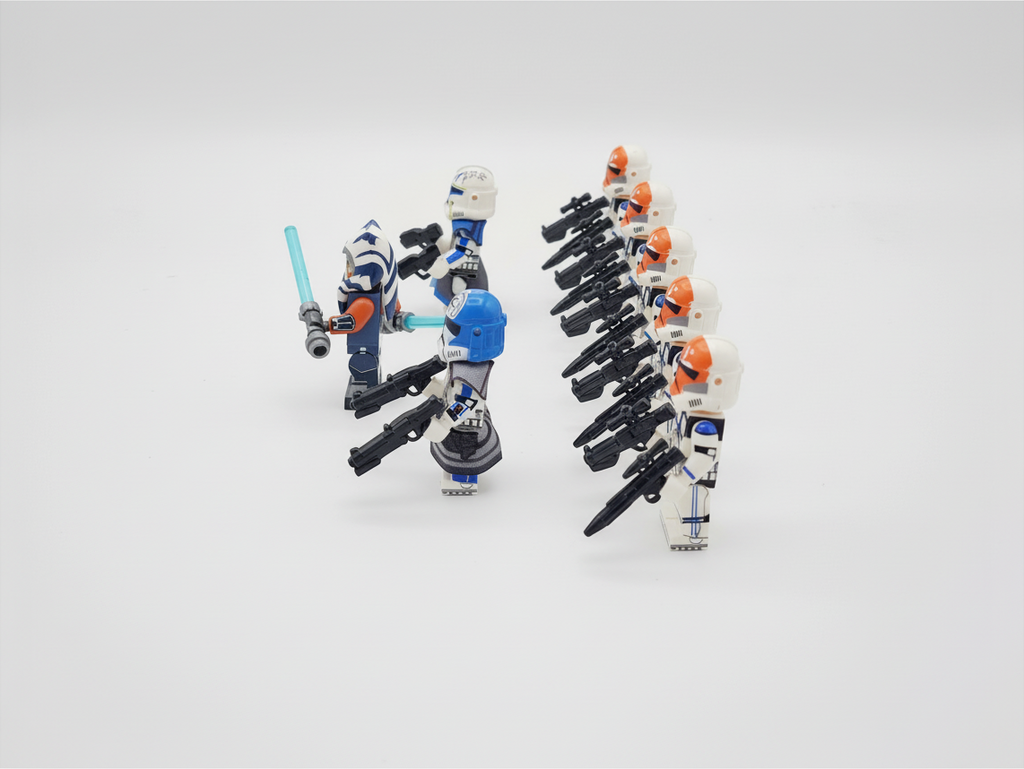 Star Wars 332nd Company Ahsoka Tano Rex Jesse 8 Minifigures Set