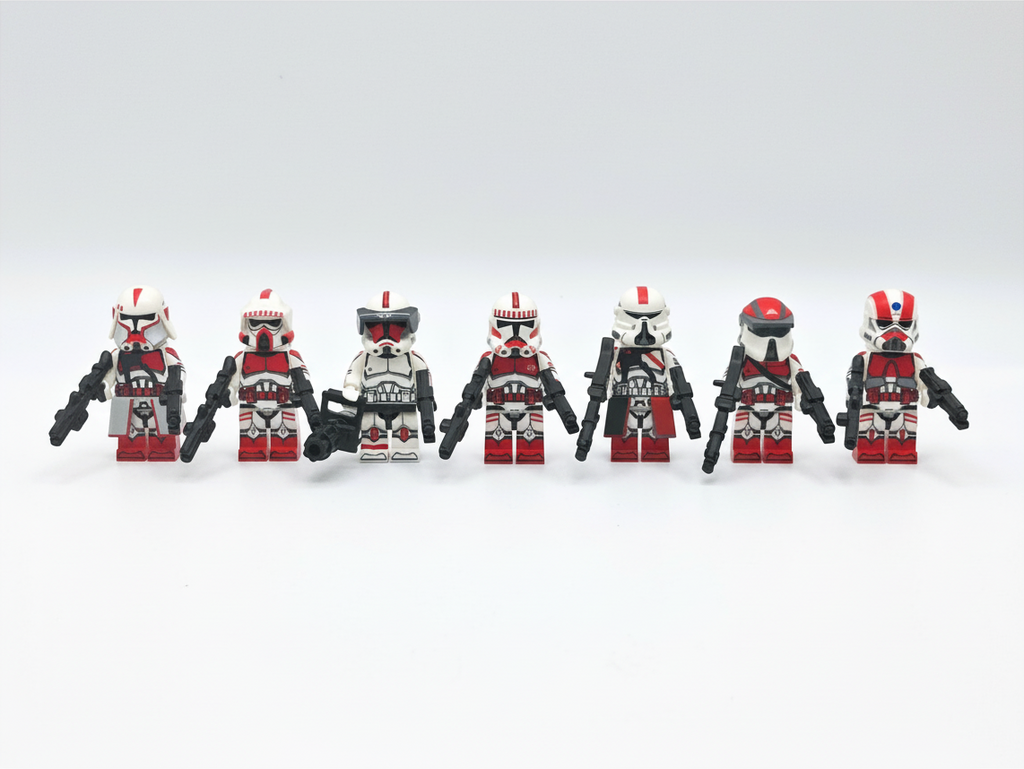Star Wars Coruscant Guards Assortment Custom Minifigures Assortment Set 9pcs