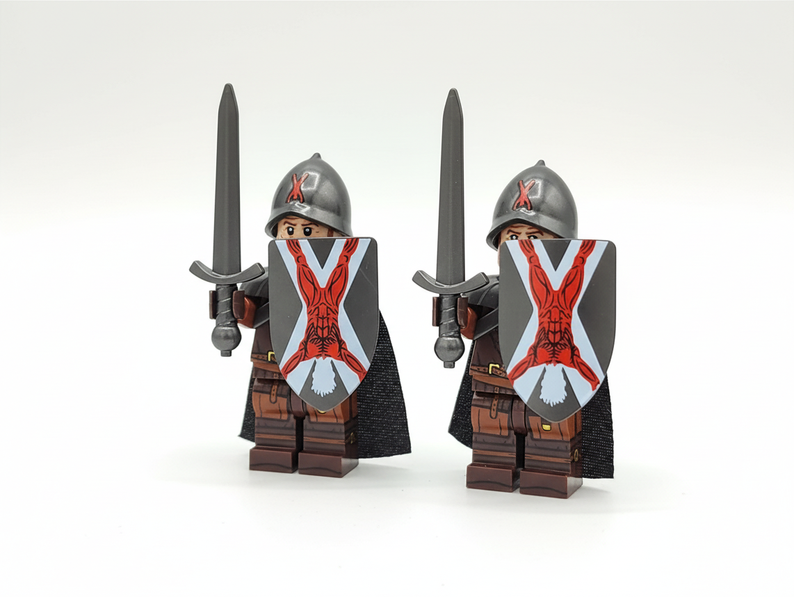 Game of Thrones House Bolton of the Dreadfort Army Custom Minifigures Set