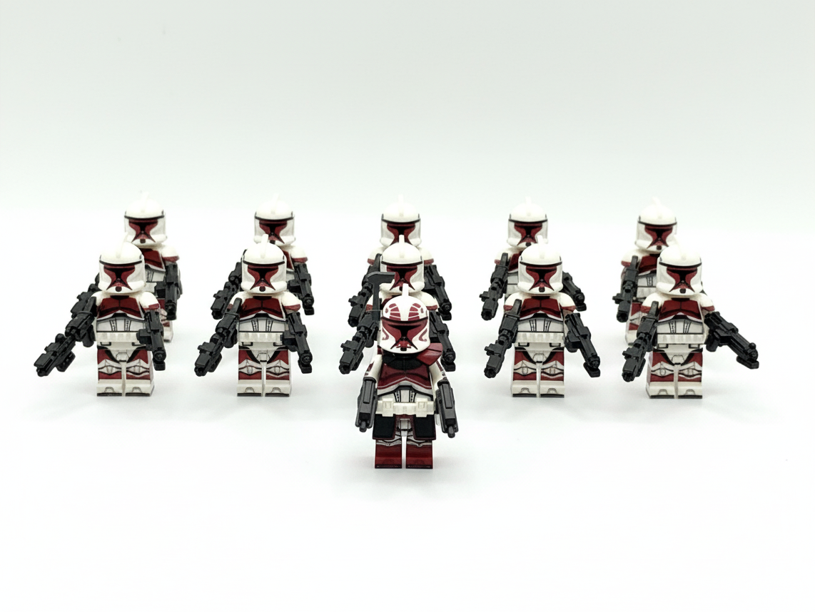 Star Wars Phase 1 Keeli Squad Clone Trooper Custom Minifigures