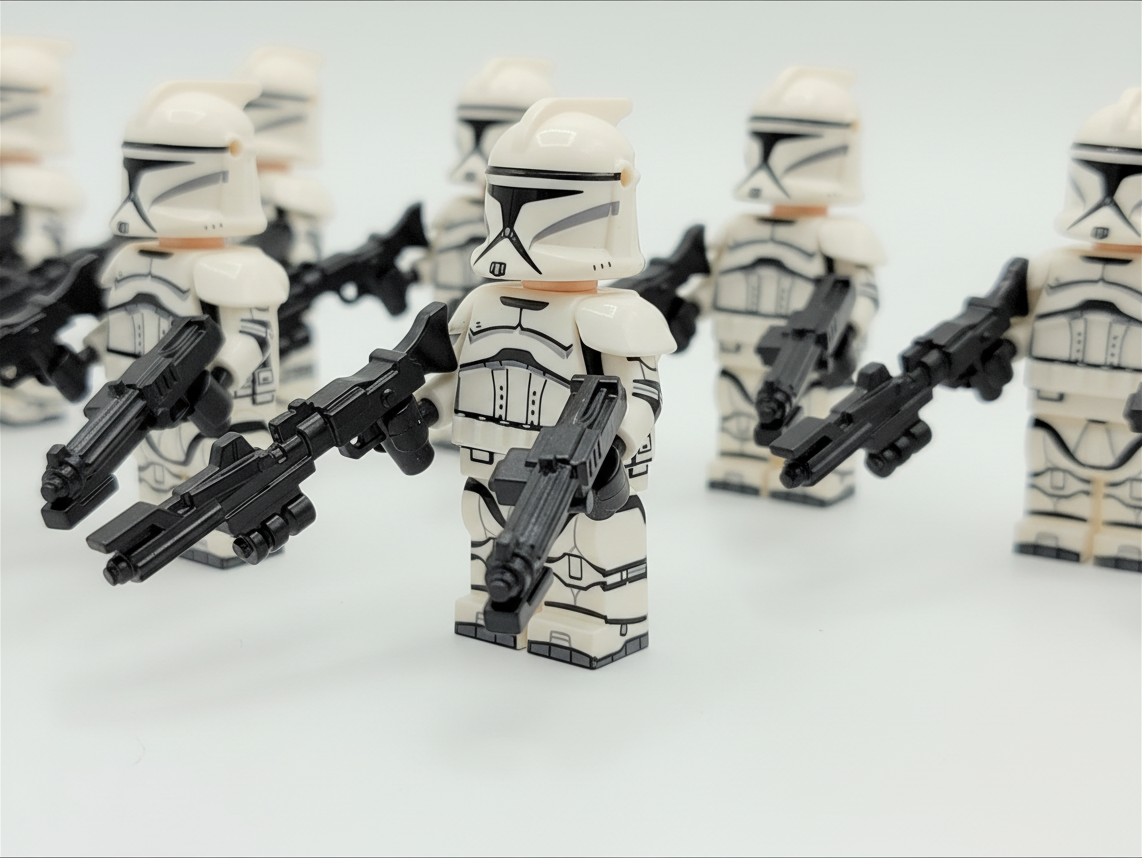 Star Wars Phase 1 Custom Armored Clones Minifigures Set