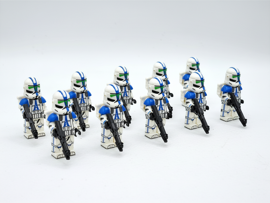 Star Wars 501th Jetpack Clone Troopers Custom Minifigures Set XH