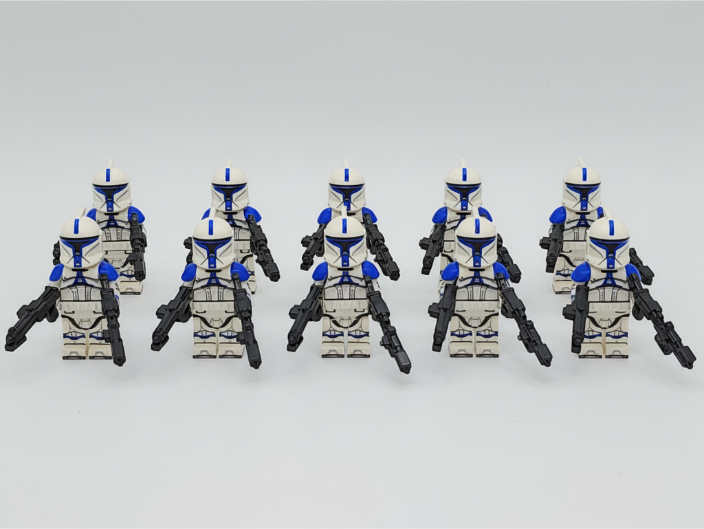 Star Wars Phase 1 501st Clone Troopers Custom Minifigures