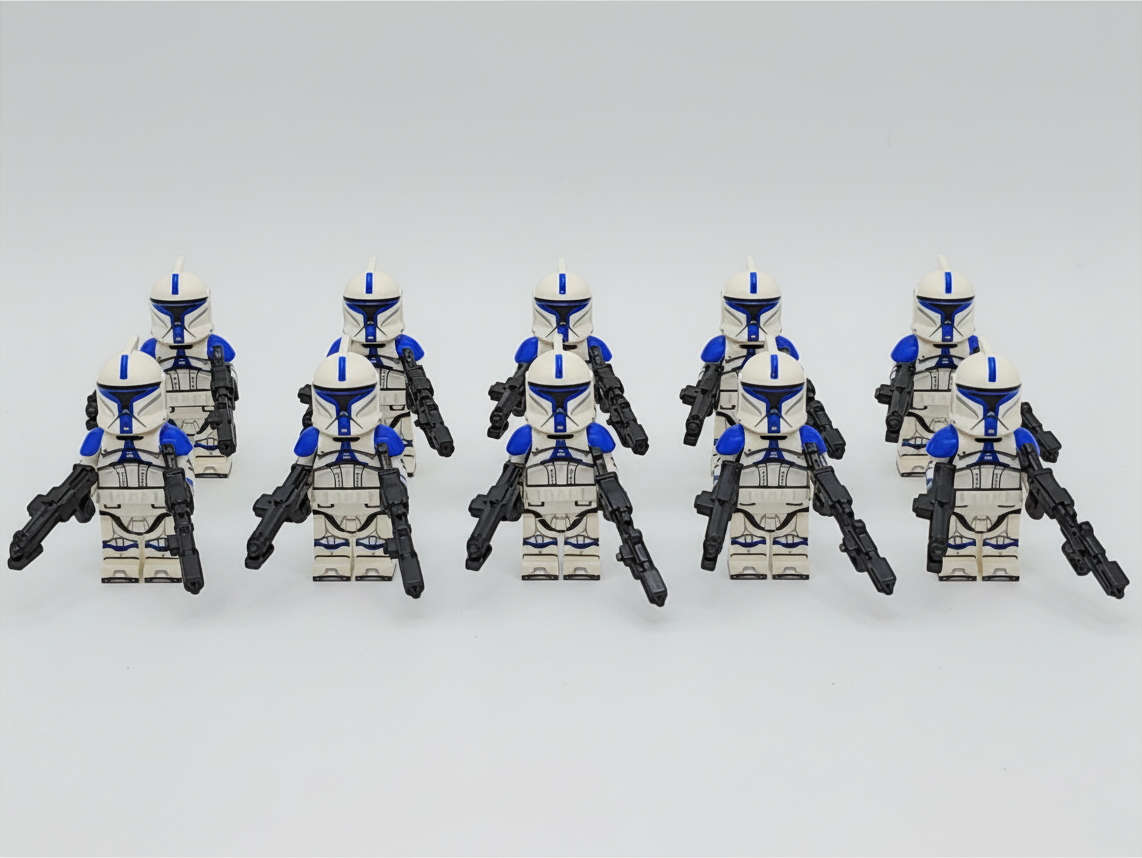 Star Wars Phase 1 501st Clone Troopers Custom Minifigures