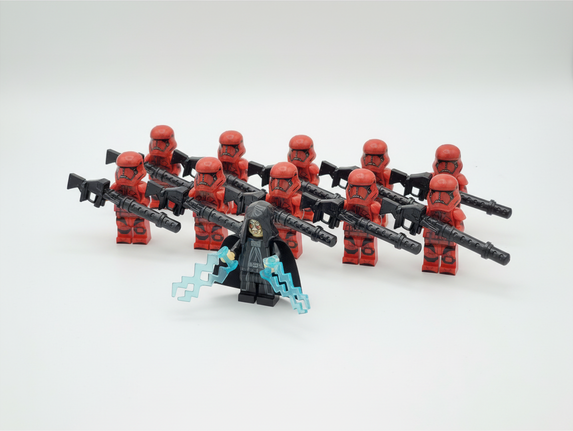 Star Wars Final Order Palpatine Sith Trooper Army 11 Minifigures Set