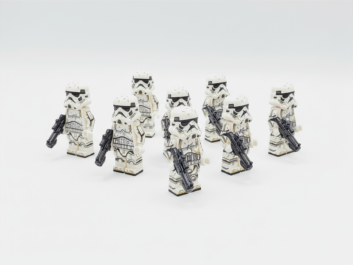 Star Wars Imperial Wartorn Stormtroopers Minifigures Set