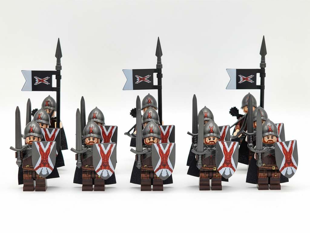 Game of Thrones House Bolton of the Dreadfort Army Custom Minifigures Set