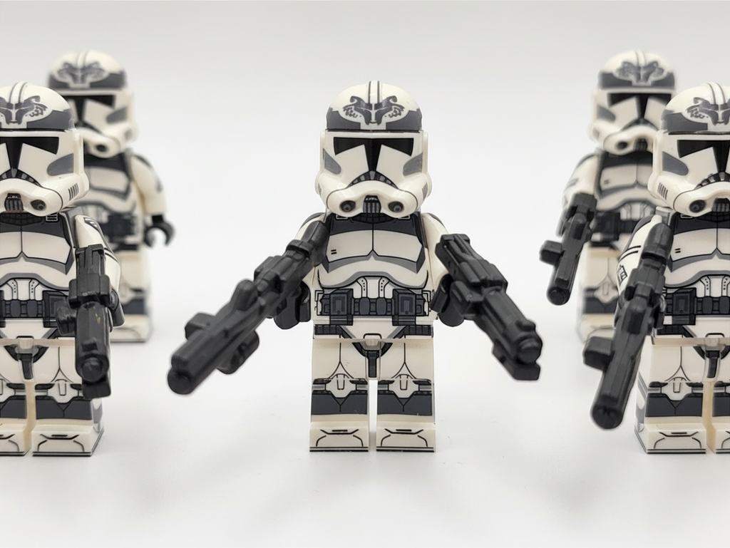 Star Wars Wolfpack Clone Troopers New 2022 Model Minifigures Set