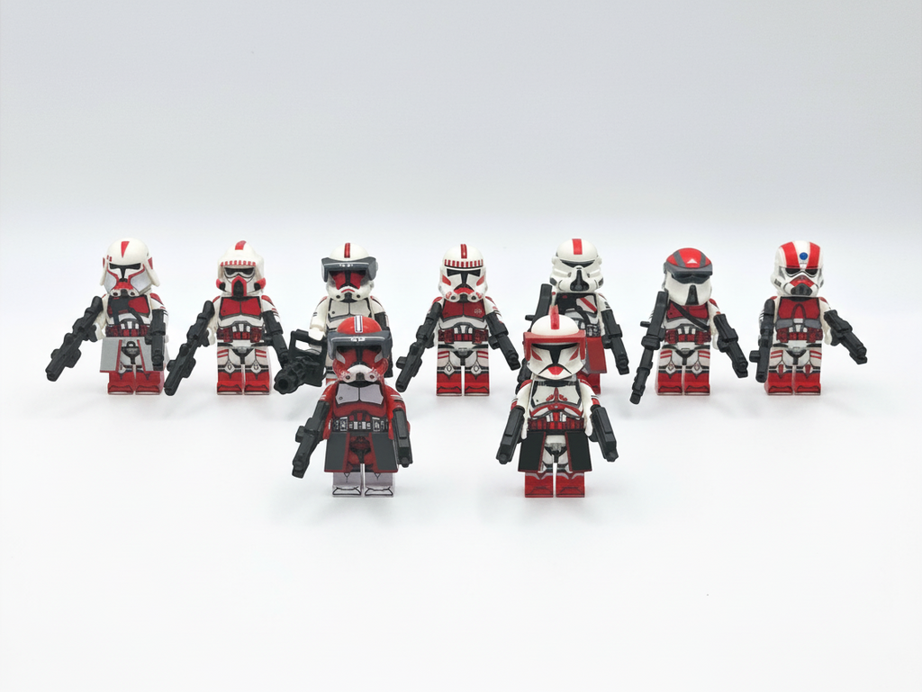 Star Wars Coruscant Guards Assortment Custom Minifigures Assortment Set 9pcs