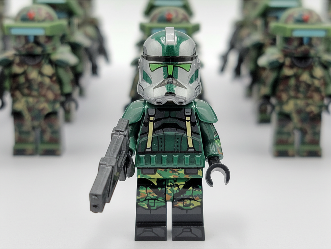 Star Wars Kashyyyk Custom Army Set Clone Commandos Troopers Gree Chewie 23pcs
