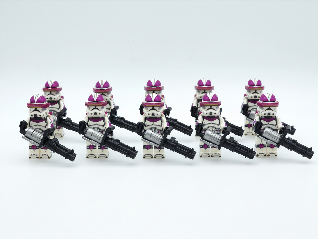 Star Wars 21st Nova Corps Clone Trooper Gunners Custom Minifigures Set WM