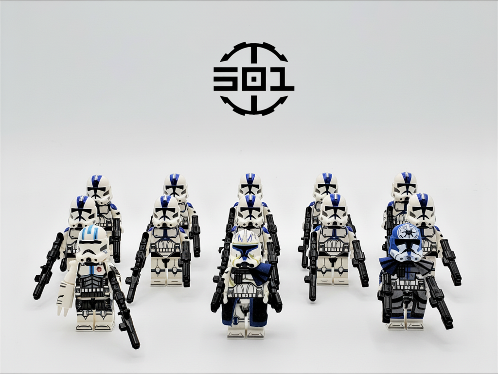 Star Wars 501st Legion Captain Rex 13 Minifigures Set