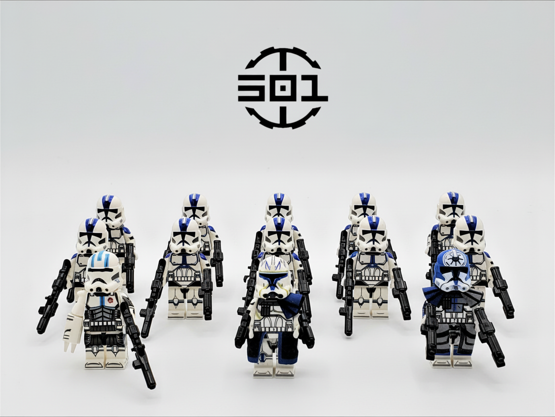 Star Wars 501st Legion Captain Rex 13 Minifigures Set