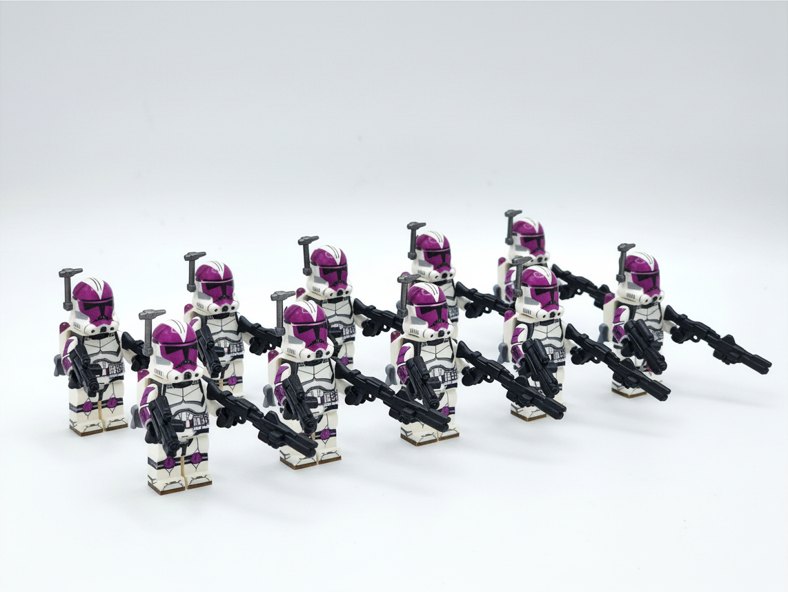Star Wars 21st Nova Corps Troopers Custom Minifigures Set WM