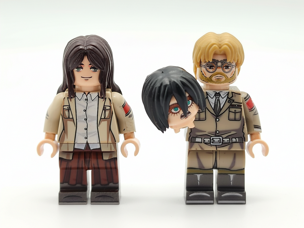 Attack on Titans TV Series Custom Minifigures Set 8pcs Set 2