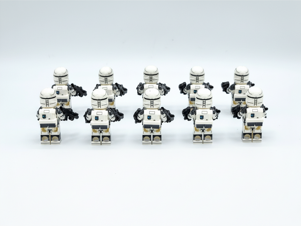Star Wars 104th Wolfpack Clone Commandos Custom Minifigures Set WM
